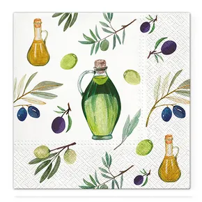 Ręczniki TaT 33x33cm Olives Time